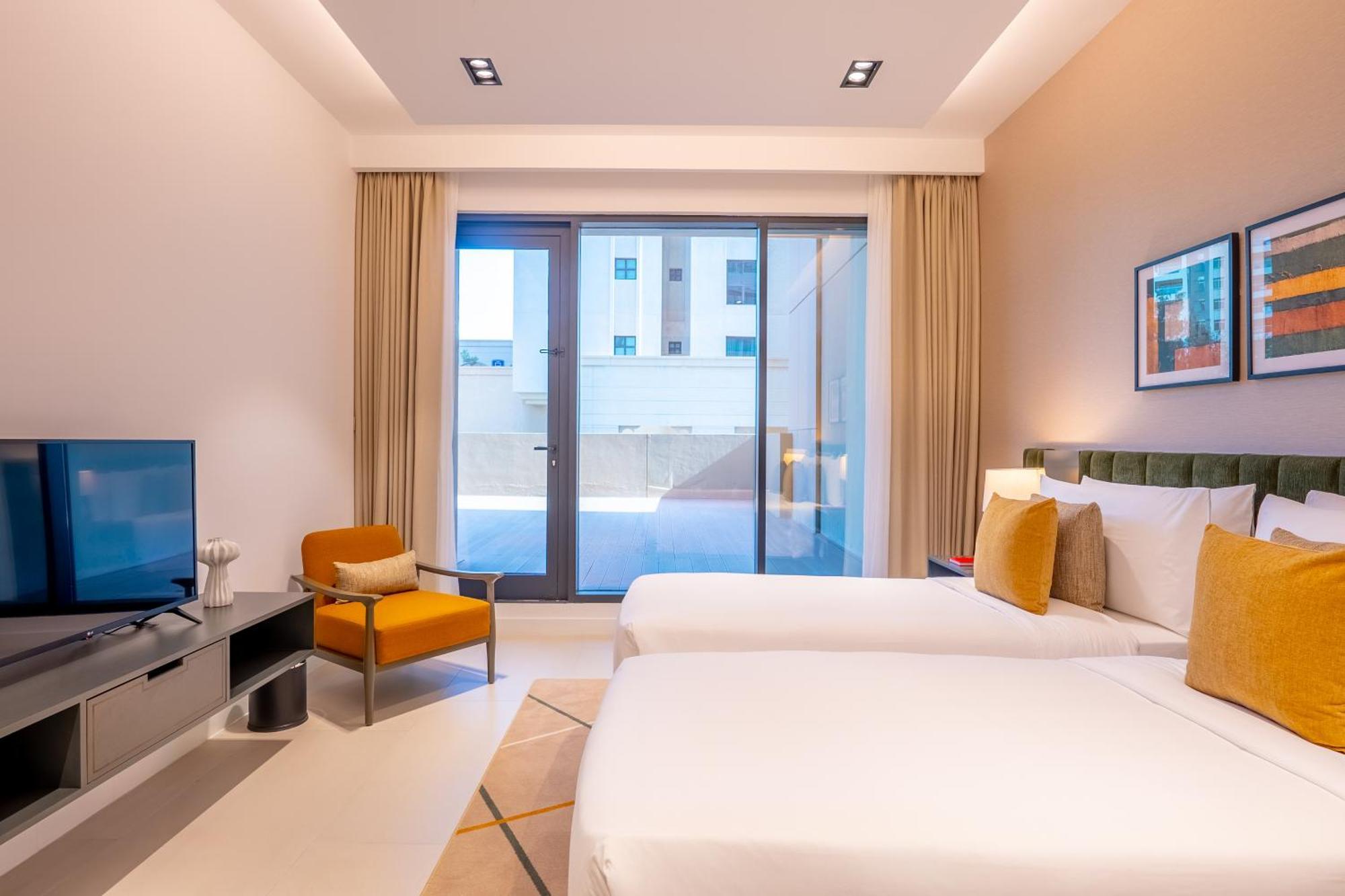 Deluxe Apartment mit 2 Schlafzimmern und Terrasse